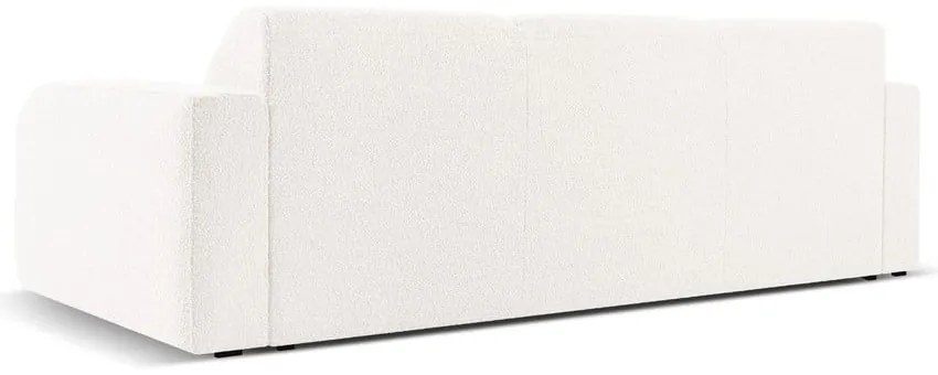 Divano bouclé bianco 235 cm Molino - Micadoni Home