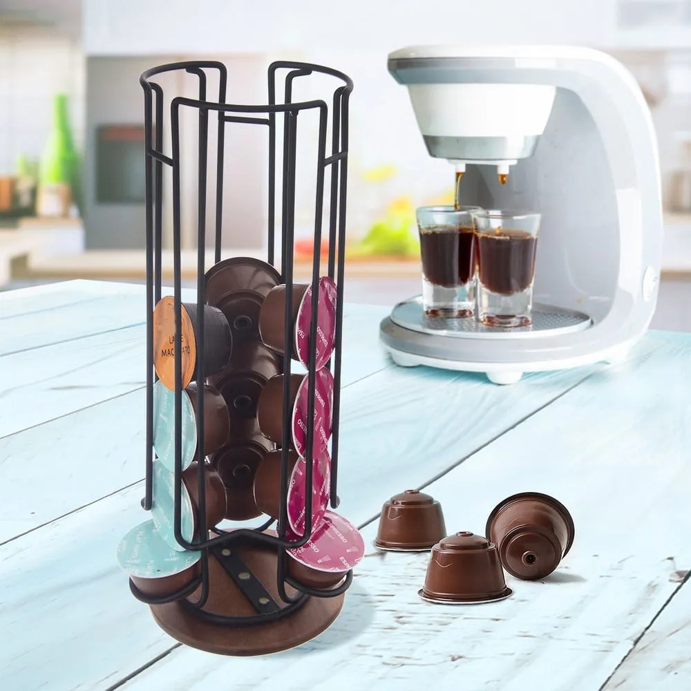 Portacapsule nero Radka - Orion