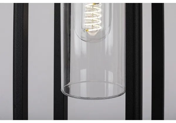 Rabalux 77087 - Lampada da esterno ZERNEST 1xE27/15W/230V IP54 nero