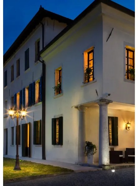 Redo 9656 - Lampada da parete per esterni ESSEN 1xE27/70W/230V IP44 marrone/patina