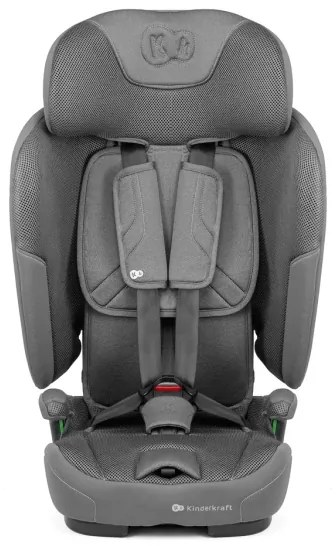 KINDERKRAFT - Seggiolino auto FIX2GO i-Size 76-150 cm grigio