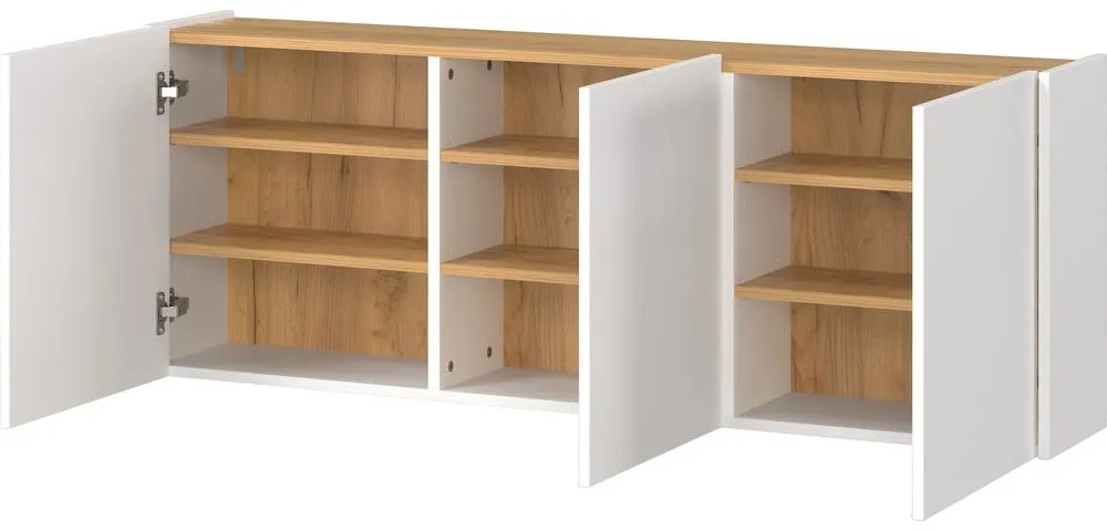 Scarpiera da appendere bianca effetto rovere Libbiano - Germania