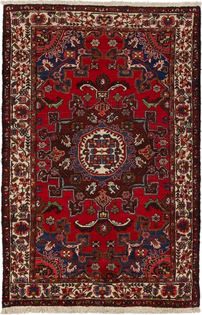 Tafresh Tappeto 220x130 (Iran) Annodato A Mano