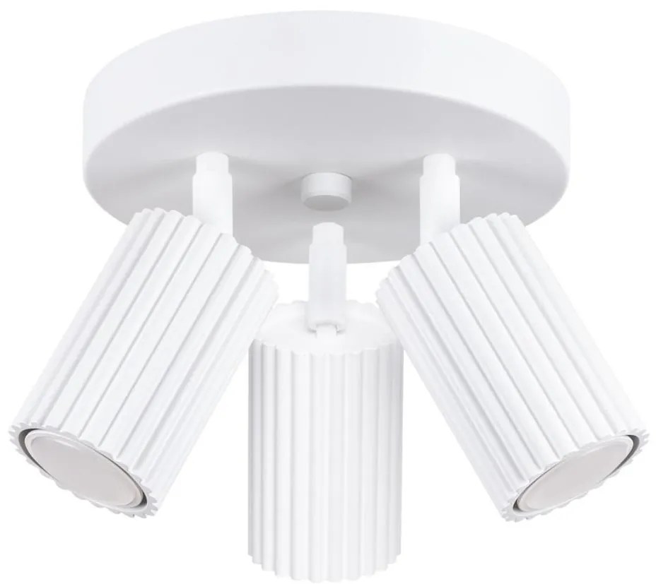 Sollux SL.1544 - Faretto KARBON 3xGU10/10W/230V bianco