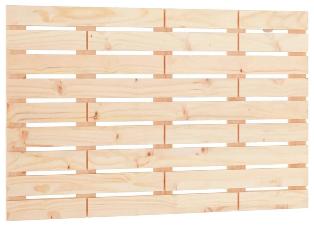 Testiera da parete 81x3x63 cm in legno massello di pino