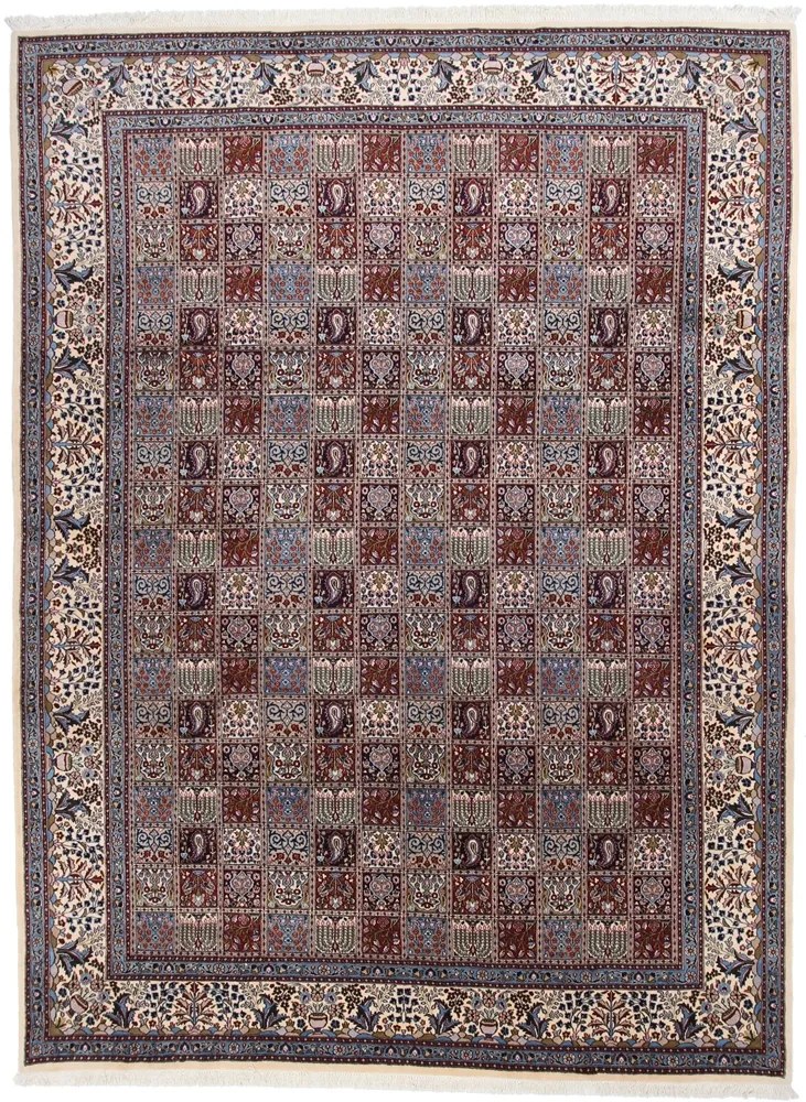 Moud Tappeto persiano 410 x 300 Beige (Iran) Annodato A Mano