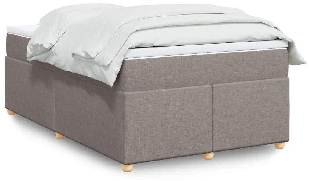 Giroletto A Molle Con Materasso Tortora 120x190 Cm İn Tessuto /
