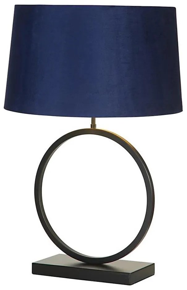 Searchlight EU93101AZ - Lampada da tavolo ELEGANT 1xE27/60W/230V blu