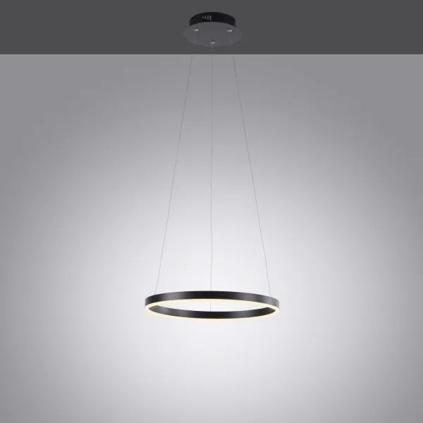 Leuchten Direkt 15393-13-LED Lampadario dimmerabile su corda RITUS LED/20W/230V nero