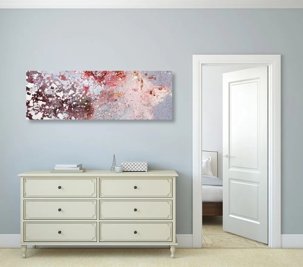 Quadro su tela – Astrazione in toni delicati