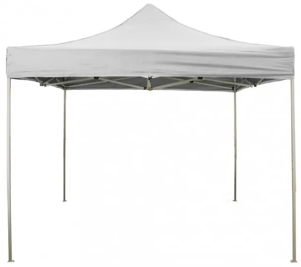 Telo laterale 6x2mt bianco impermeabile con porta avvolgibile per gazebo richiudibile 3x6mt