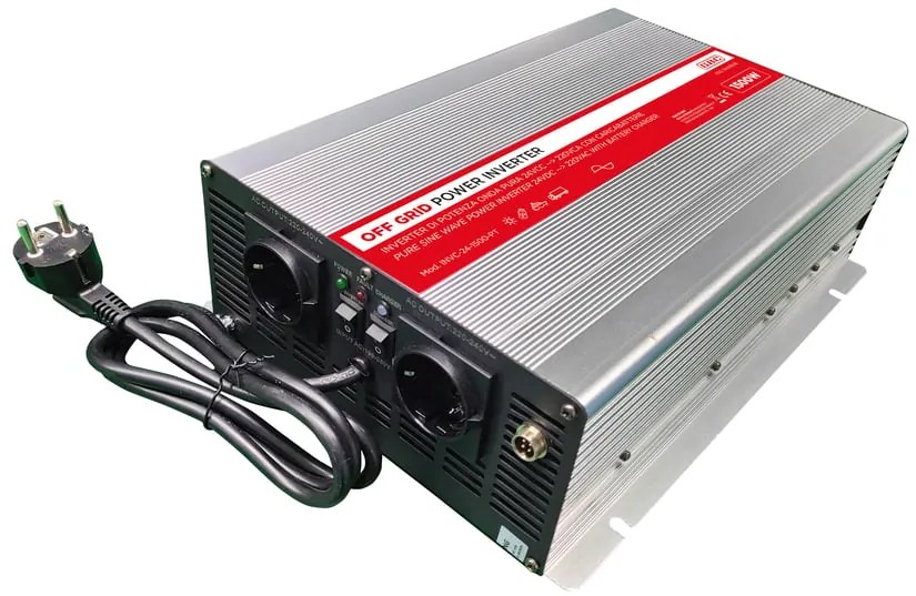Inverter per energia rinnovabile off-grid monofase 1.5 KW GBC INV5-24-1500-CB