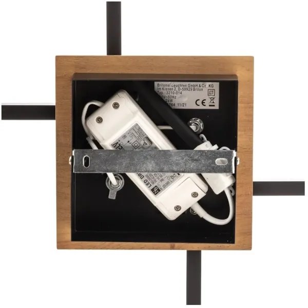 Briloner 3210-014 - Plafoniera LED dimmerabile FRAME 2xLED/11W/230V marrone