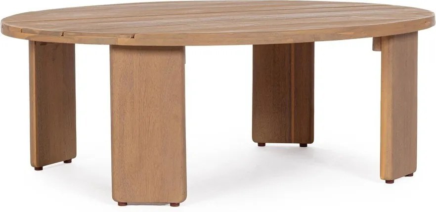 Tavolino da giardino in acacia massiccia 80x100 cm Pablo – Bizzotto