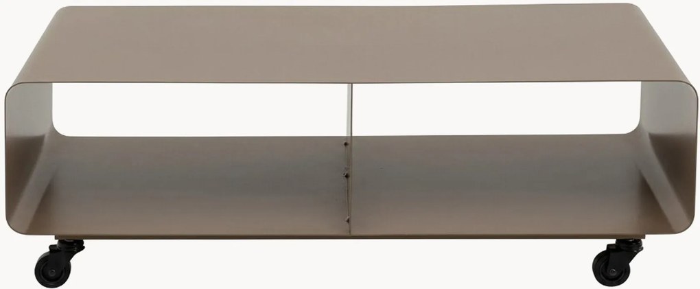 Credenza bassa in metallo con ruote Lounge M
