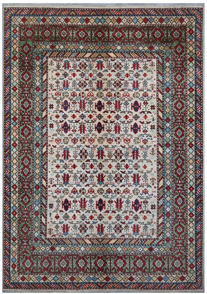Kazak Tappeto 170 x 250 (Pakistan) Annodato A Mano