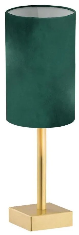 Argon 8108 - Lampada da tavolo ABRUZZO 1xE14/7W/230V ottone/verde