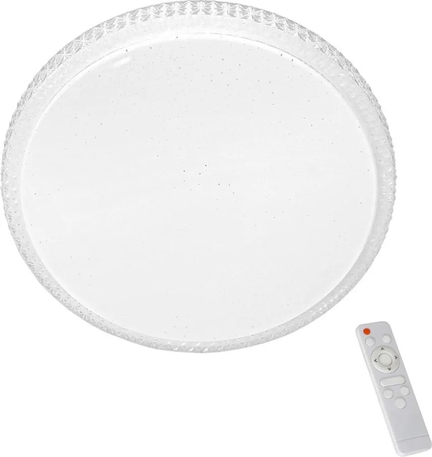 Plafoniera LED dimmerabile CRUZ con telecomando LED/40W/230V 2000lm