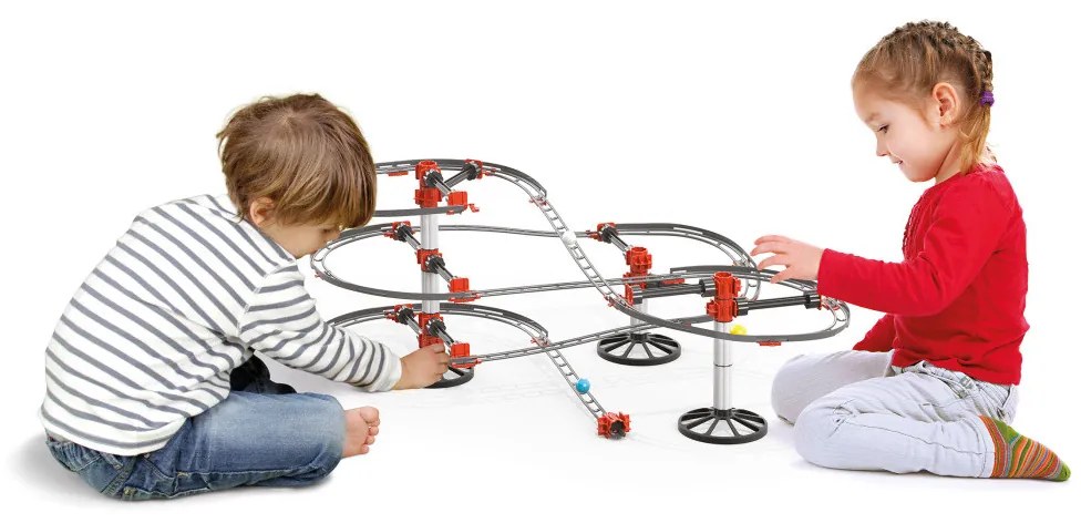 Skyrail Starter Set - Pista per biglie 96 pezzi