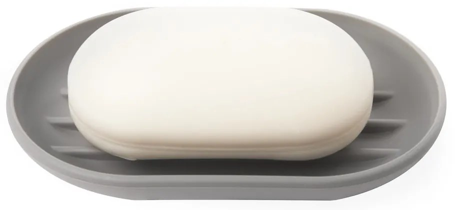 Dispenser di sapone in plastica grigio Touch - Umbra