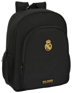Zaino Scuola Real Madrid C.F. Nero 32 X 38 X 12 cm