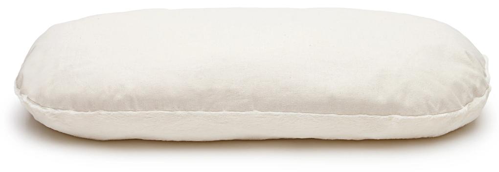 Kave Home - Cuscino portatile per animali domestici Codie in pelo bianco Ã˜ 80 x 10 cm