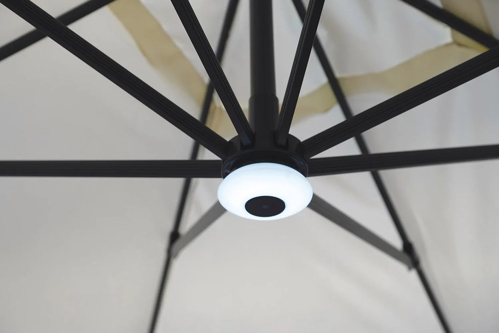 Lampada LED Ombrellone da Giardino con  Telecomando...