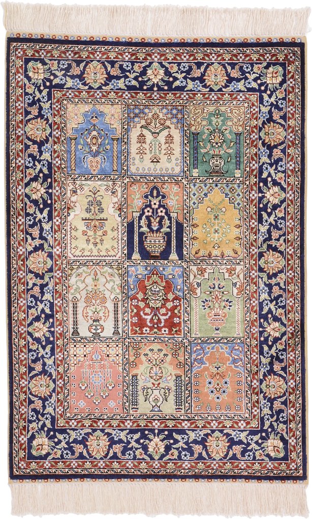 Hereke Tappeto 90x60 (Cina) Annodato A Mano