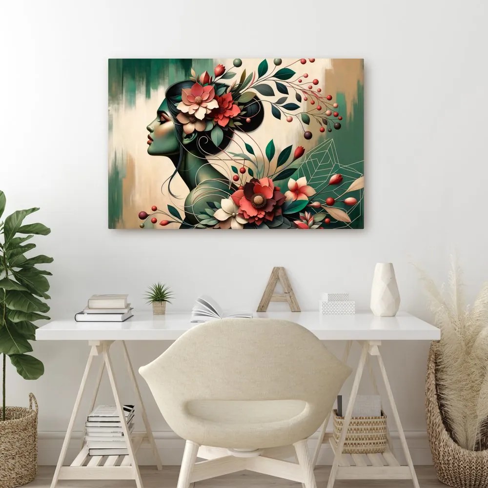 Quadro su tela – Dea dei fiori