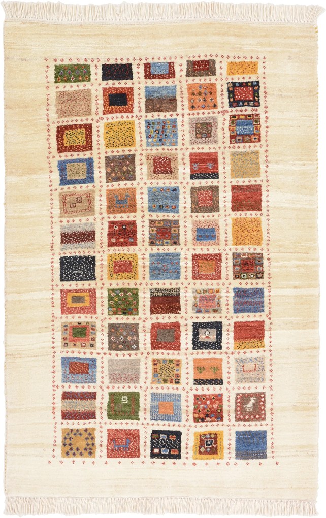 Loribaft Tappeto persiano 90 x 130 (Iran) Annodato A Mano