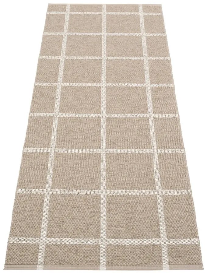 Passatoia da interno/esterno beige 70x225 cm Ada Dark Linen – Pappelina