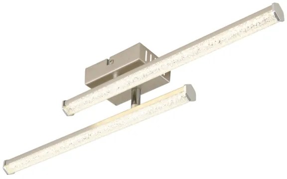 Globo 67346-12 - Plafoniera LED KIRINA LED/12W/230V 4000K cromo opaco