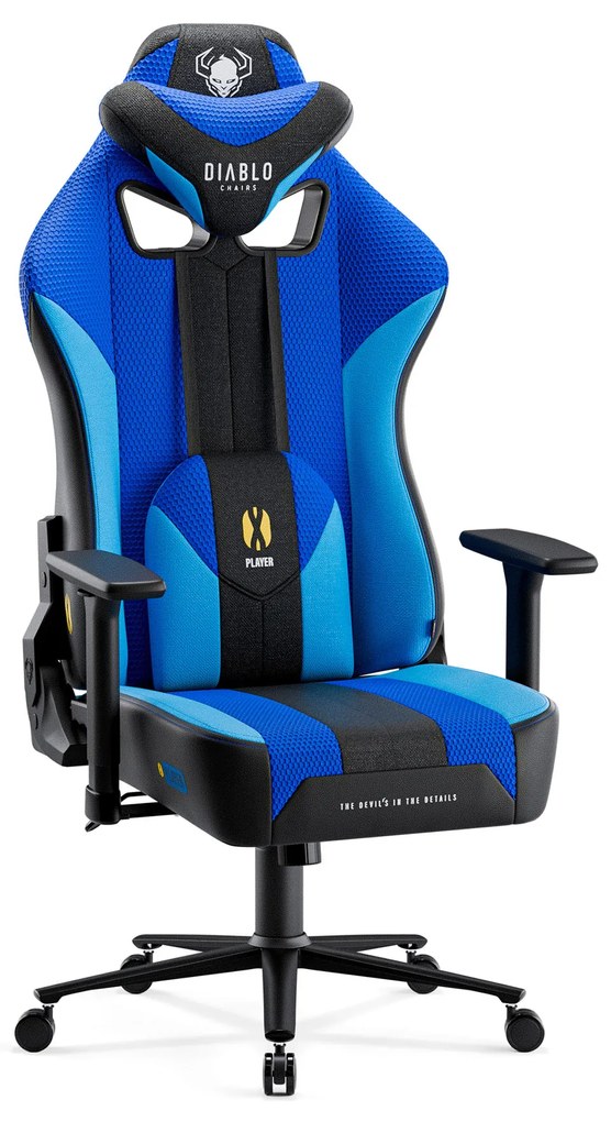 Sedia da gaming Diablo X-Player 2.0 In Materiale Normal Size: Frost Black