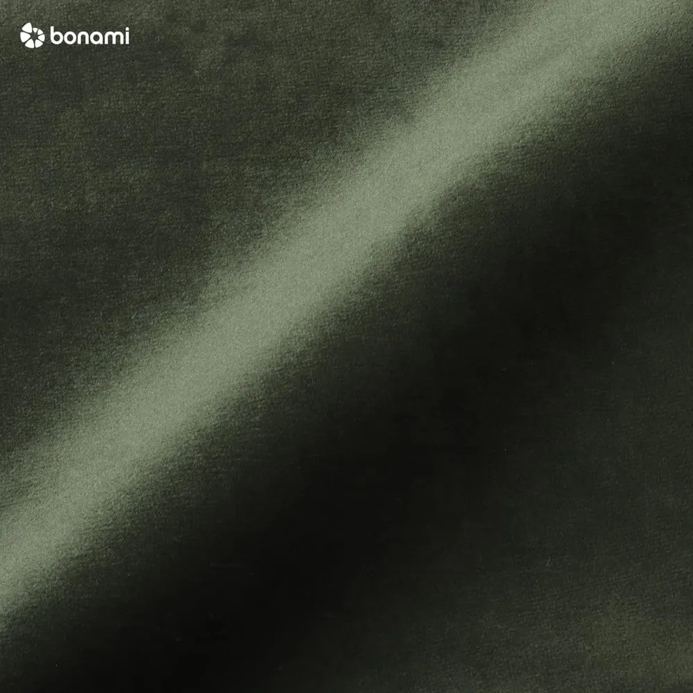 Poltrona in velluto verde Ria - Actona