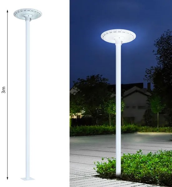 Brilagi - Lampione stradale LED per esterni URBANSPARK LED/120W/230V bianco IP65