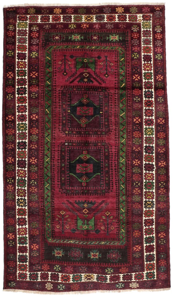 Ghuchan Tappeto persiano 170x290 Rosso (Iran) Annodato A Mano