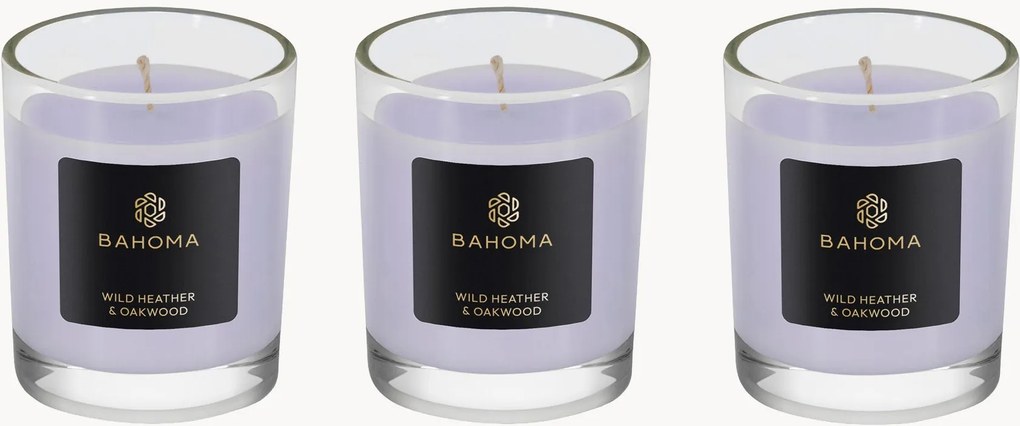 Set di candele da viaggio (Alchemy Wild alt. eather & Oakwood)