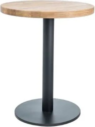 Tavolo rotondo Puro II in rovere - p 60 x h 76 cm