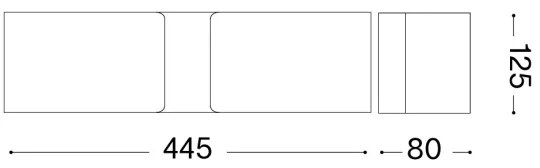 Ideal Lux - Applique 2xE27/60W/230V