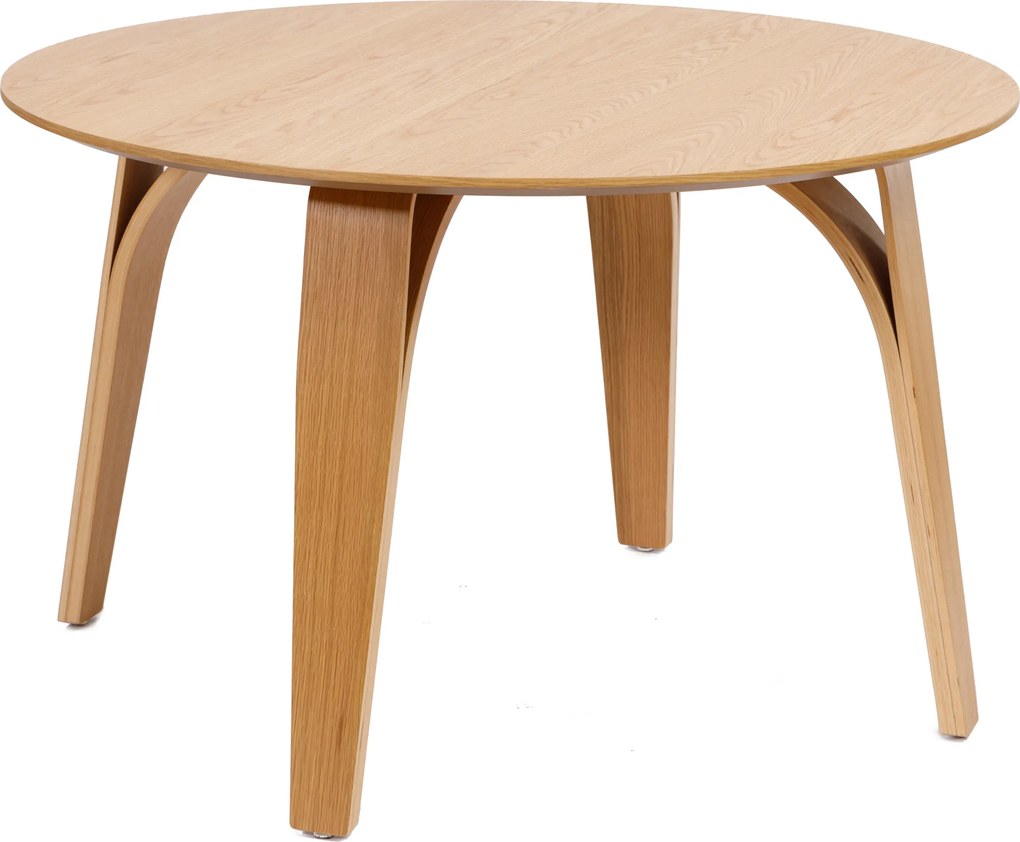BOLZANO 1200 Rovere Naturale - TAVOLO ROTONDO IN LEGNO PER CUCINA SALA DA PRANZO SOGGIORNO MODERN CLASSIC