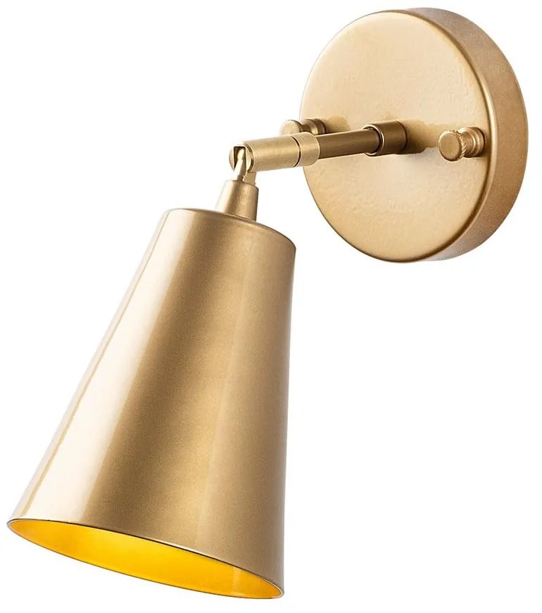 Lampada da parete dorata ø 10 cm Evander – Opviq lights