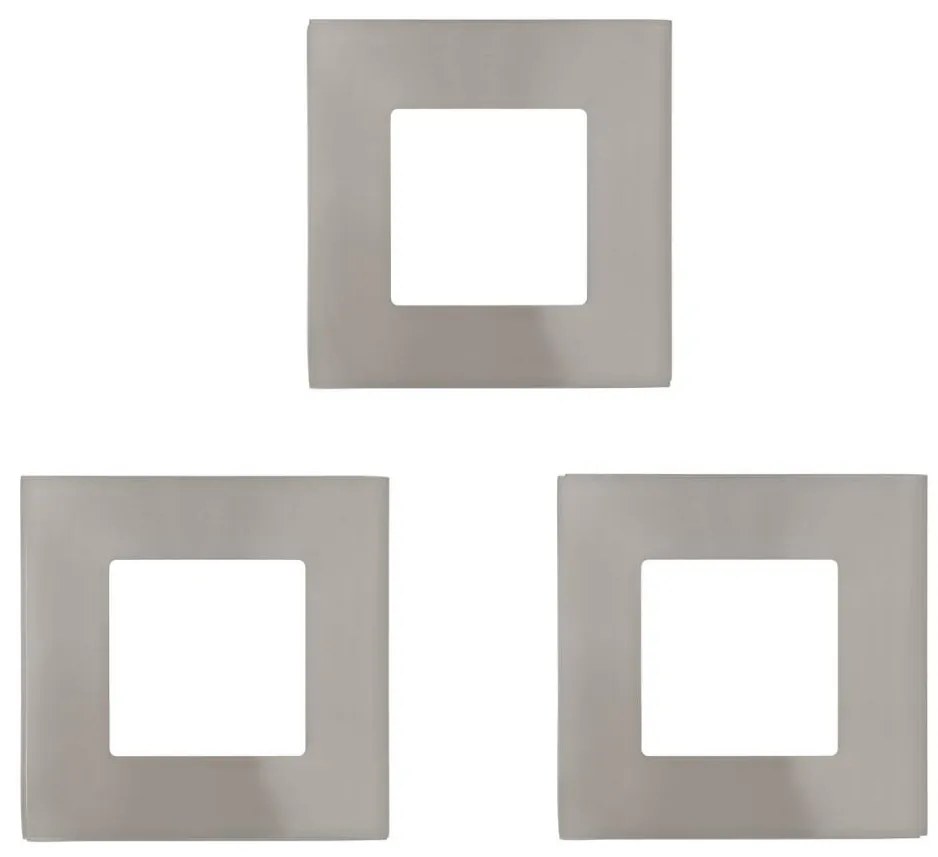 Eglo 94735 - Set da 3 faretti LED da incasso FUEVA 1xLED/2,7W/230V