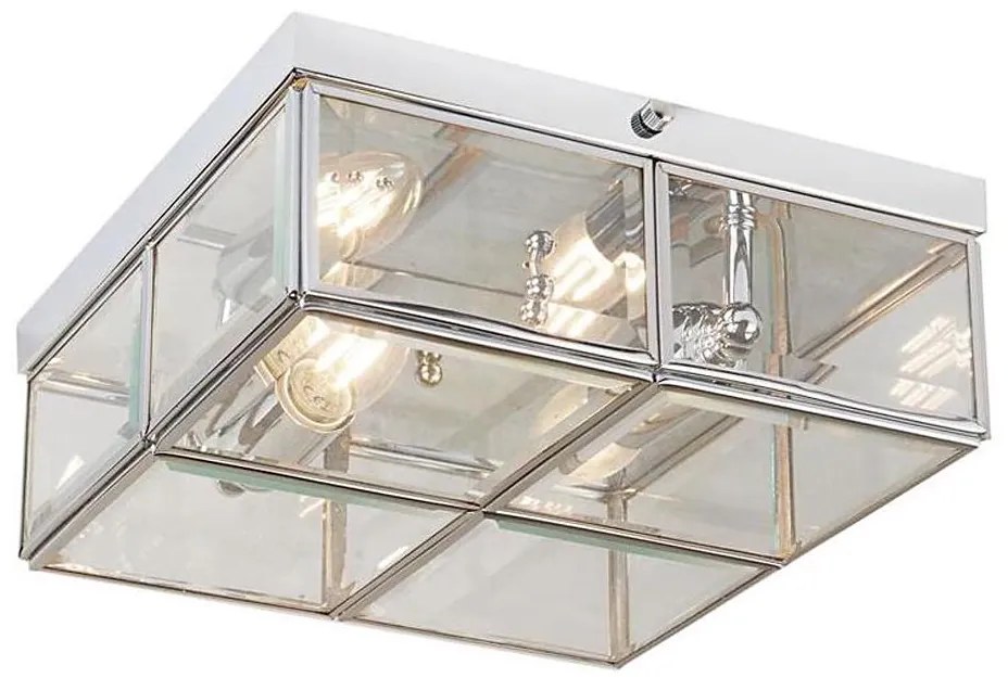 Searchlight 6769-26CC - Plafoniera FLUSH 2xE14/40W/230V cromo