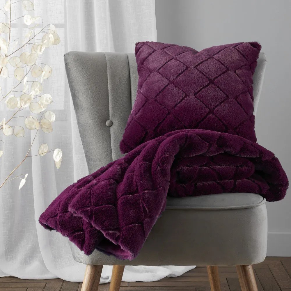 Coperta in micropile 130x170 cm Cosy Diamond - Catherine Lansfield