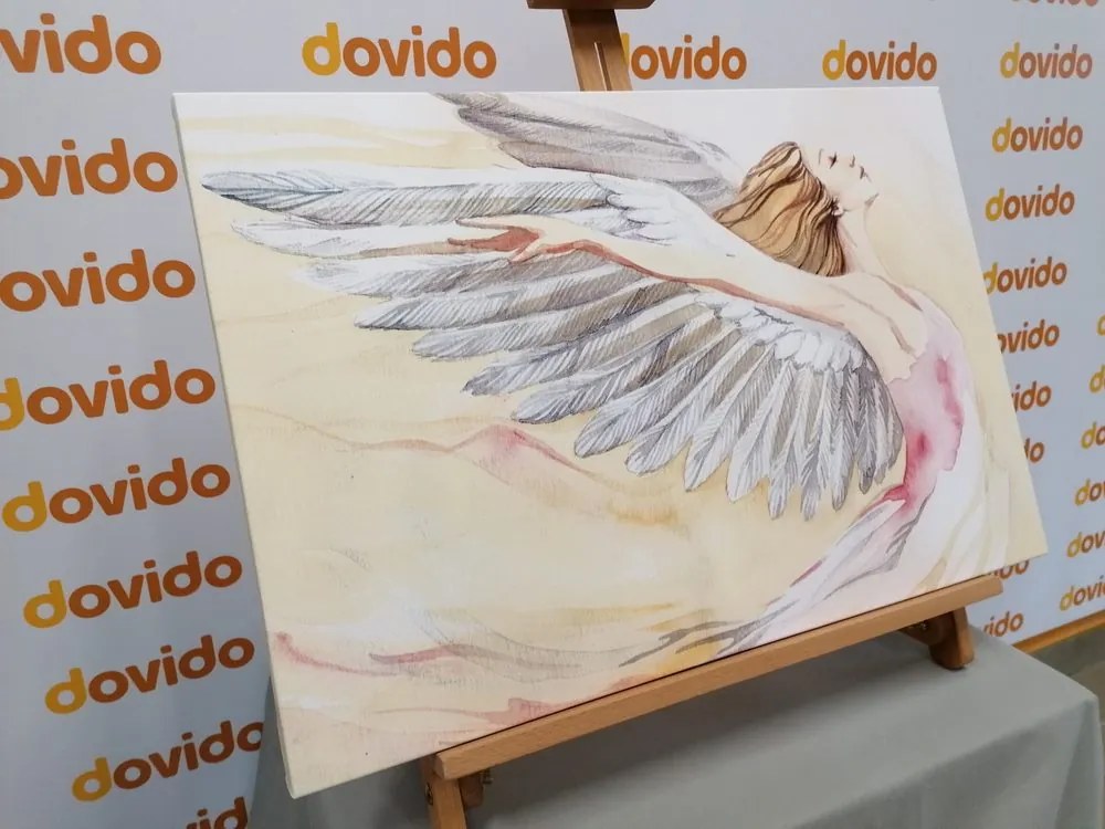 Quadro su tela – Angelo libero