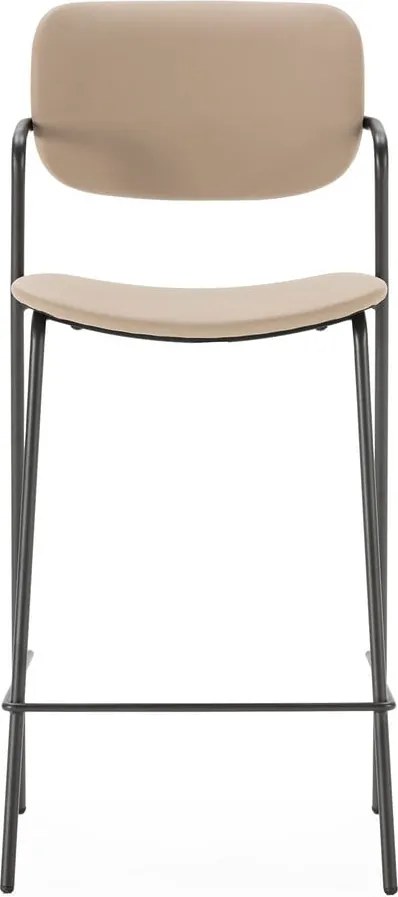 Set di sgabelli da bar beige 2 pz (altezza seduta 68 cm) Maika - Marckeric