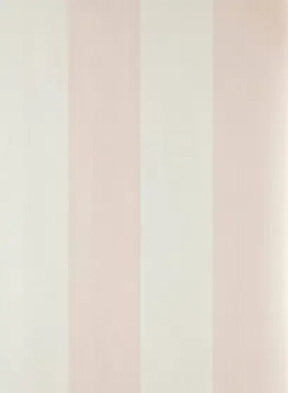 Tapete Broad Stripe von Farrow & Ball - Pointing/ Pink Groun