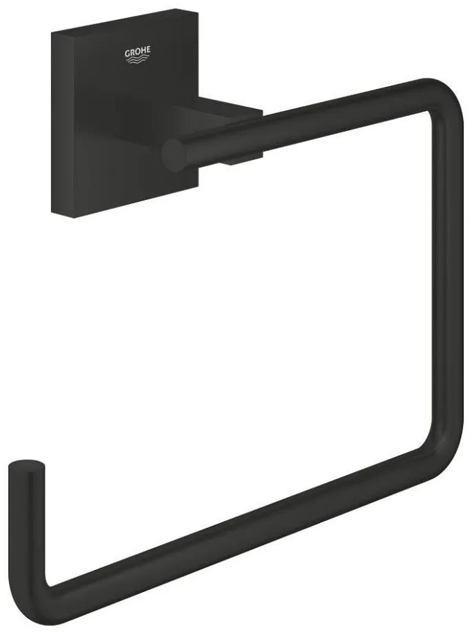 GROHE 409752430 - Porta asciugamani START CUBE 18,8 x 13,8 cm nero