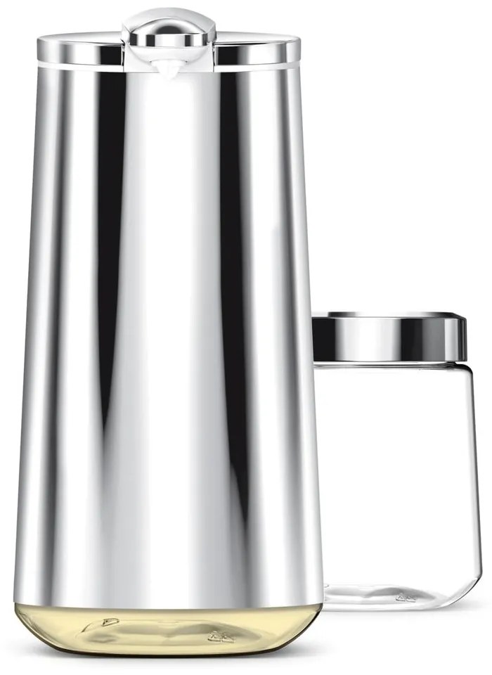 Distributore automatico di sapone in acciaio argentato 266 ml - simplehuman