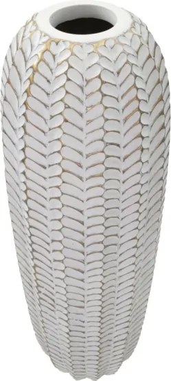 Vaso Resina Leaf Cm Ø 20X67